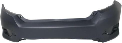 1pc Rear Primed Plastic Bumper Cover w/o Tow Hook Hole & w/o Park Assist Sensor Cut-out for Honda for Civic EX-T 2016-2018 & DX/EX-L/LX 2016-2020 & Si 2017-2019 & Sport 2019-2020 in Saudi Arabia