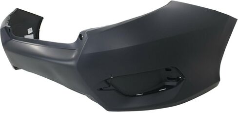 1pc Rear Primed Plastic Bumper Cover w/o Tow Hook Hole & w/o Park Assist Sensor Cut-out for Honda for Civic EX-T 2016-2018 & DX/EX-L/LX 2016-2020 & Si 2017-2019 & Sport 2019-2020 in Saudi Arabia