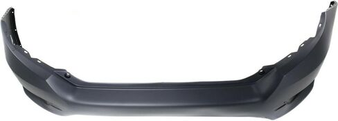1pc Rear Primed Plastic Bumper Cover w/o Tow Hook Hole & w/o Park Assist Sensor Cut-out for Honda for Civic EX-T 2016-2018 & DX/EX-L/LX 2016-2020 & Si 2017-2019 & Sport 2019-2020 in Saudi Arabia