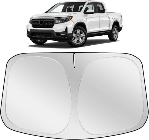 مظلة XHRING للزجاج الأمامي للشمس متوافقة مع Honda Ridgeline 2026 2025 2024 2023-2017 ملحقات السيارة للنافذة الأمامية واق الشمس in Kuwait