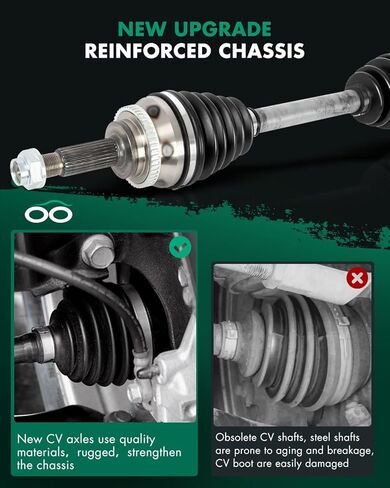 SCITOO Front CV Axle Shaft Assembly For Toyota Corolla 1.8L 2006,For Corolla 1.8L 2005,For Celica 1.8L 2000-2004,For Celica 1.8L 2005 Front Right Passenger Side 66-5204 AT/MT 1pcs in Kuwait