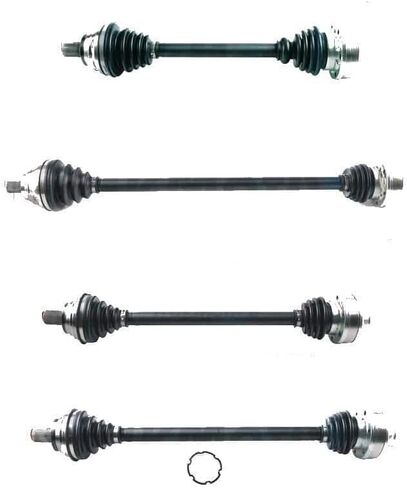 Replacement CV Axle Shaft Kit - Front and Rear (Front AAR CV Axle and Rear CV Axle Shafts/Manual/FWD) for Volkswagen (EB118322) in Saudi Arabia
