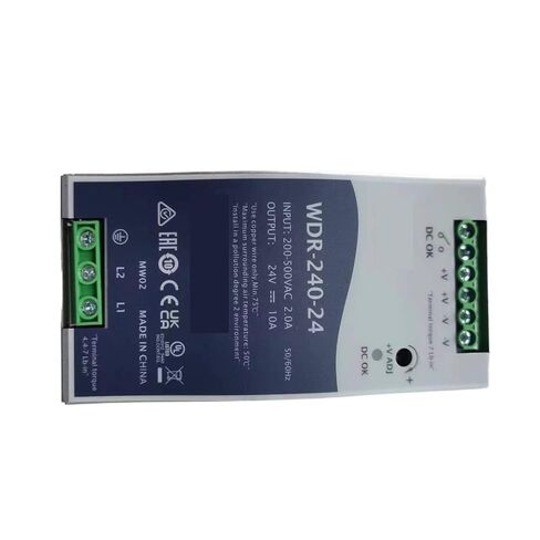 1pcs WDR-240 WDR-240-24 24V WDR-240-48 48V 240W Single Output Industrial DIN Rail Power Supply(WDR-240-48) in Saudi Arabia