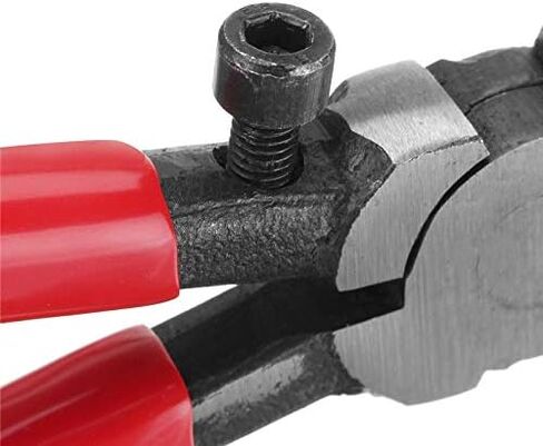 2Pcs Premium Glass Cutting Running Pliers & Breaking Pliers Kit, Heavy Duty Stained Glass Grozing Tool with Rubber Tips, Limited Warranty in Saudi Arabia