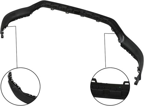 Replacement for GMC Sierra 1500 2016 2017 2018 Front Upper Bumper Cover GM1014117 23496760 in Kuwait
