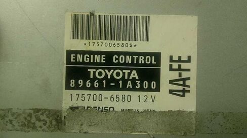 Engine ECM Control Module Fits 1995 95 Compatible with Toyota Corolla 89661-1A300 896611A300 in Kuwait