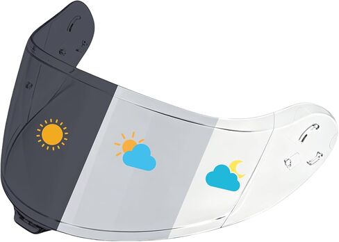 PSLER Photochromic Neotec 3 Visor - Neotec 3 Helmet Tinted Visor CNS-3C Face Shield Replacement for Neotec 3 CNS-3C,Photochromic in Kuwait