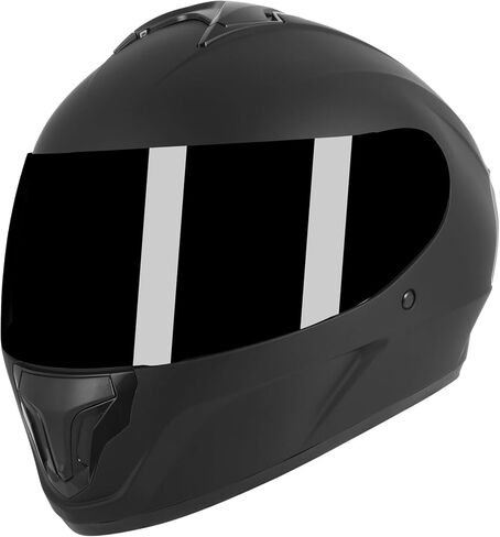 Spark Adults Full Face Motorcycle Helmet for Street Bike - DOT Certified Motorcycle Helmets with Advanced Ventilation & Quick Release, Lightweight ABS Shell for Commuting & Touring in Saudi Arabia