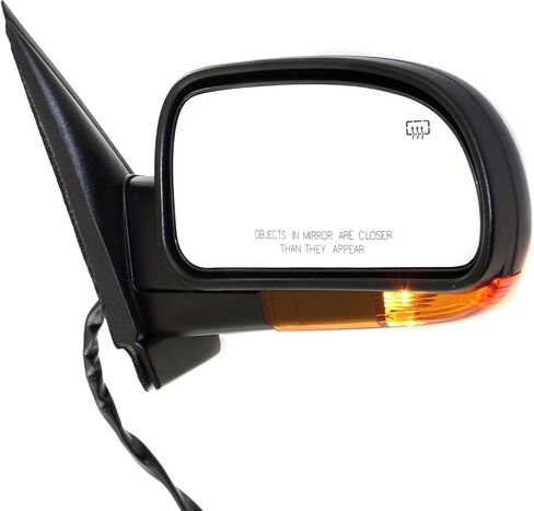 Kool Vue Driver & Passenger Side Power Heated Mirrors for Chevrolet Trailblazer GMC Envoy 2004-2009 With Signal Light & Memory Paintable in Kuwait