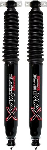 TrendsAuto Set of Black Max Series Front & Rear Hydraulic Action Shocks fits 1984 2001 Cherokee XJ 2WD 4WD with 0-3" Front & 1-3" Rear Lift | Multi-Stage Valving | Durable Gloss Black Finish in Saudi Arabia
