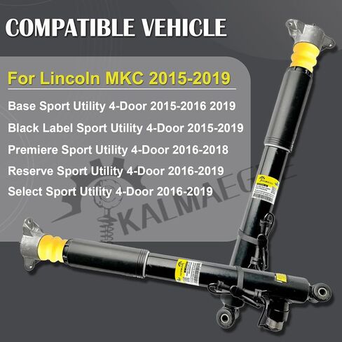 Pair Rear Shock Struts Assys w/Electronic for Lincoln MKC 2015-2019 EJ7Z18125L EJ7Z18125K in Saudi Arabia