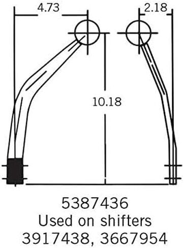 Hurst 5387436 Gear Shift Lever Stick in Kuwait