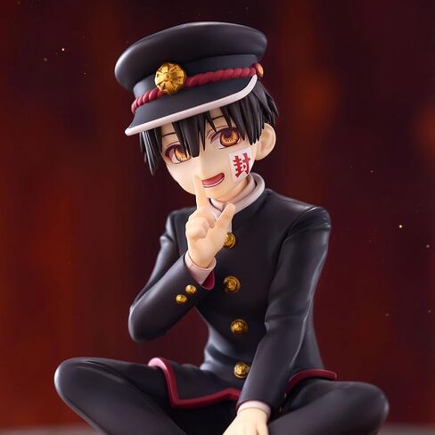 Hanako-Kun الشكل Yugi Amane تمثال-13 سنتيمتر الجلوس تشكل أنيمي نموذج لجسم اليدوية تحصيل سطح المكتب الديكور الهدايا in Kuwait