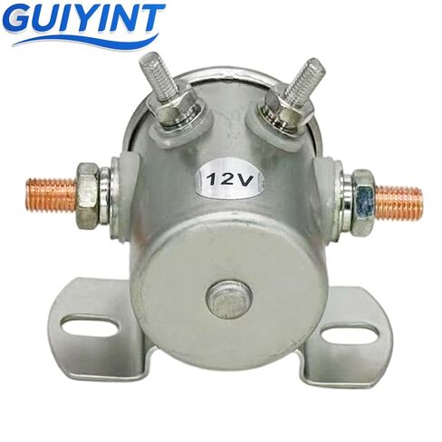 Continuous Duty Solenoid Relay 12V 200A SPST, Compatible with Cole Hersee 24213, Heavy Duty Insulated Starter Relay for Automotive Marine Truck Tractor in Saudi Arabia