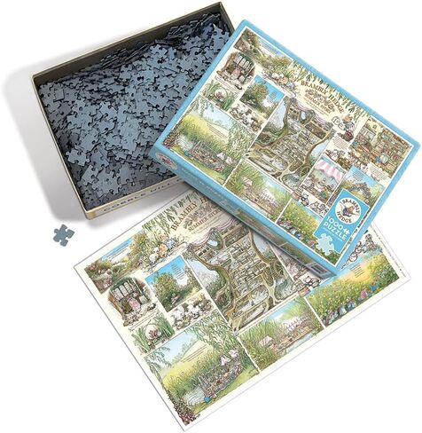Cobble Hill 1000 Piece Puzzle - Brambly Hedge Summer Story - Sample Poster Included in Kuwait
