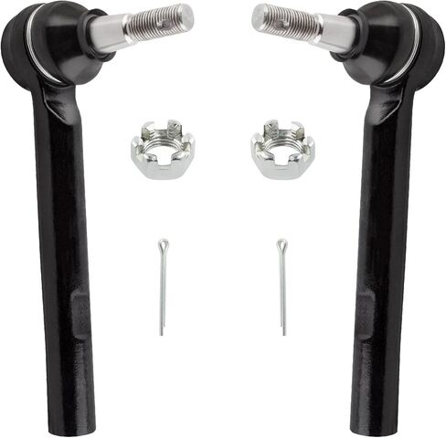 2Pcs Front Inner Tie Rods End Links LH Driver & RH Passenger Fit For Lexus RX330 2004-2006, For RX350 2007-2009, RX400H 2006-2008, Highlander 2004-2007 Replace# ES80944 in Kuwait