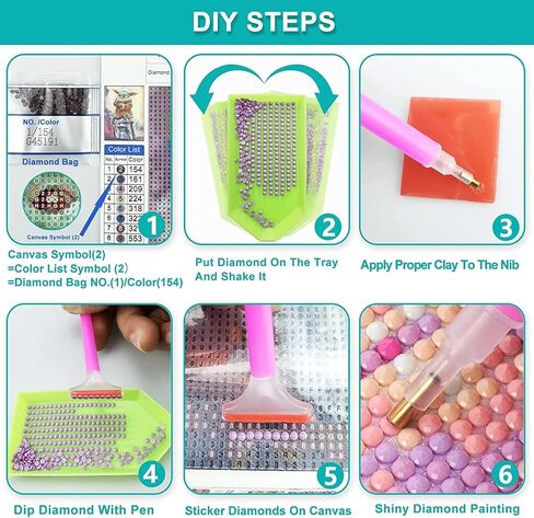 Yanfairy Diamond Art Painting Kits for Adults, Dancing Girl Full Drill Diamond Dots Paintings for Beginners, Round 5D Paint with Diamonds Pictures Gem Art Painting Kits DIY Crafts Kits 12x16inch in Saudi Arabia