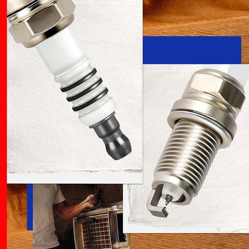 JC Whitney JFBAJCWSP00137 4 قطع شمعات إشعال إيريديوم - متوافقة مع فولكس فاجن جيتا 06-10 و12-13، تيغوان 09-17، جولف 2013، باسات 06-10، أودي A4 & A4 كواترو 05-16، Q5 11-17 - 2.0 لتر Cyl.4 in Kuwait
