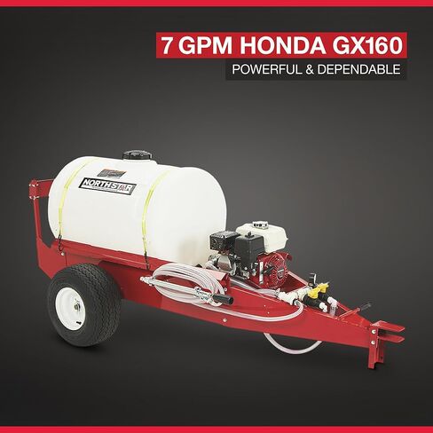 NorthStar Tow-Behind Trailer Sprayer, 55-Gallon, 7 GPM, 160cc Honda GX160 Engine, Model# 2827272 in Kuwait
