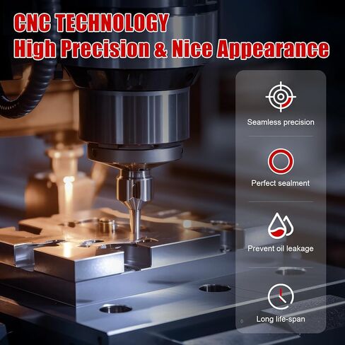 Upgrade Aluminum Crankshaft Oil Seal Ring Cover Crank Seal Ring Cover Crankshaft Seal Cover Kit Replacement for Polaris RZR 900/1000/Turbo Ranger 900/1000 General 1000 ProStar 900/1000 in Saudi Arabia