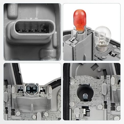 Left Rear Tail Lamp Housing Holder Bracket Compatible with Jeep Renegade 2015-2023 with Plug and Bulb replace 68270892AA in Kuwait