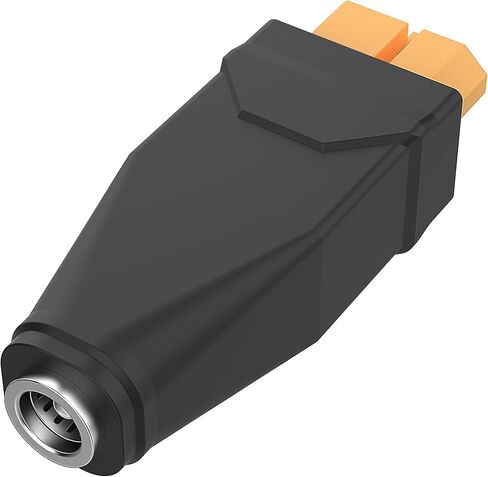 XT60 to DC5525 Power Converter,XT60 Female to DC Female 5.5mm x 2.5mm Cable Adapter for Solar System,Drone Batteries, FPV Monitors,RC Cars,LED Light and More in Saudi Arabia
