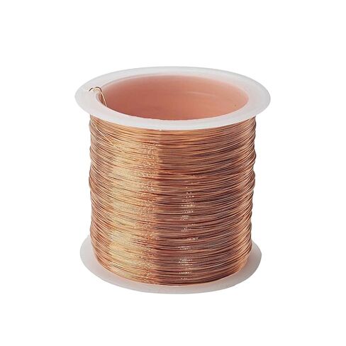 28 Gauge Jewelry Wire, 328Ft Pure Copper Beading Wire, Soft Metal Craft Wire for Jewelry Making, Plant Ties, Beading, DIY Craft Projects, Flexible Copper Tone Spool (Gold Color) in Kuwait