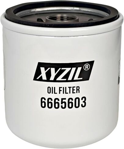 XYZIL Oil Filter 6665603 Compatible with Bobcat S250 S300 S330 863 873 883 440 450 632 642 722 732 742 T200 864 442 A220 A300 Compatible with John Deere 60 M653 M655 M665 316 317 318 420 STX38 STX46 in Kuwait