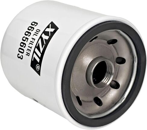 XYZIL Oil Filter 6665603 Compatible with Bobcat S250 S300 S330 863 873 883 440 450 632 642 722 732 742 T200 864 442 A220 A300 Compatible with John Deere 60 M653 M655 M665 316 317 318 420 STX38 STX46 in Kuwait