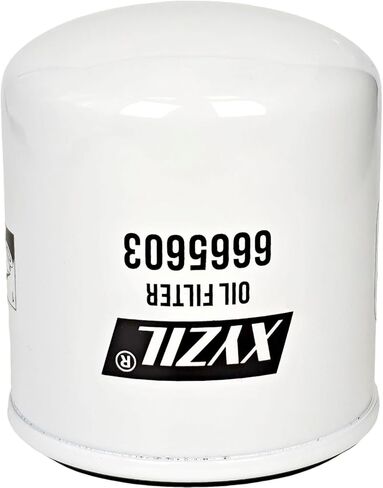 XYZIL Oil Filter 6665603 Compatible with Bobcat S250 S300 S330 863 873 883 440 450 632 642 722 732 742 T200 864 442 A220 A300 Compatible with John Deere 60 M653 M655 M665 316 317 318 420 STX38 STX46 in Kuwait