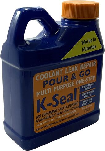 K Seal متعدد الأغراض، خطوة واحدة، إصلاح تسرب سائل التبريد الدائم، حشية 8 أونصة in Kuwait