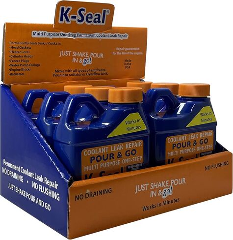 K Seal متعدد الأغراض، خطوة واحدة، إصلاح تسرب سائل التبريد الدائم، حشية 8 أونصة in Kuwait