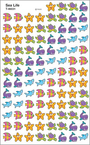 ملصقات Trend Sea Life superShapes، حوافز الفصل الدراسي، عدد 800 in Kuwait