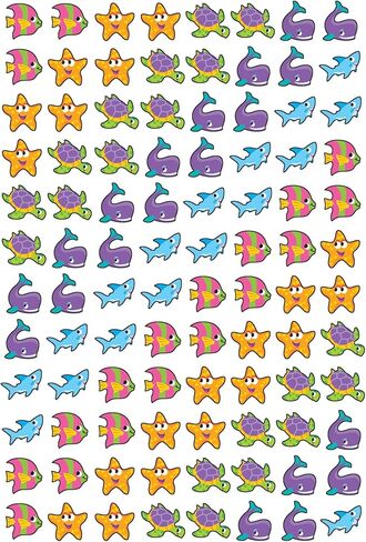 ملصقات Trend Sea Life superShapes، حوافز الفصل الدراسي، عدد 800 in Kuwait