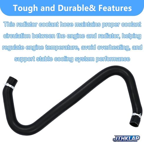 55056772AB Molded Radiator Coolant Hose for Dodge Ram 1500 2500 3500 5.7L V8 HEMI 2009-2020, Replacement 55056772AD 55056772AC 68571917A 23605 27004X 19251987 in Saudi Arabia