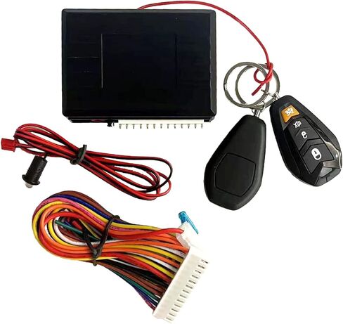 Two Door Shaved Door Handle Kit (Bluetooth) Popper Solenoid Street Rat Hot Rod Car Truck with Door Poppers Trunk Popper& Keyless Entry System Central Locking Remote Control Kit Universal (100lb) in Kuwait