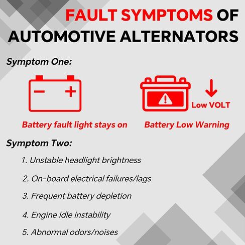 04801490AA 4801490AC NEW Alternator Compatible with 2009-2020 Dodge Journey L4 2.4L Replace 4801490AD A002TX0281 A002TX0281ZC 11440N in Kuwait