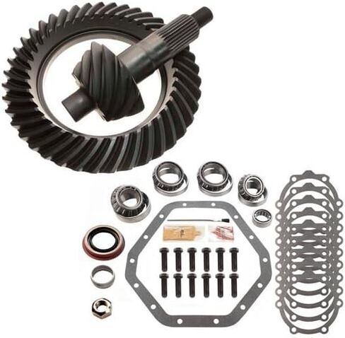 4.10 RING AND PINION & MASTER BEARING INSTALL KITCOMPATIBLE WITH - COMPATIBLE WITH GM 14 BOLT 10.5 in Saudi Arabia
