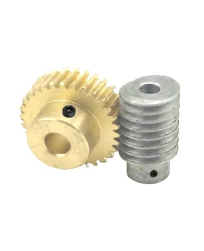 1MOD Rod 20 6mm Copper Worm Steel Worm D20 Reduction Ratio 20 25 30 40 50 60 Tooth Drive Worm Pinion(Worm Gear 20t 10mm) in Saudi Arabia