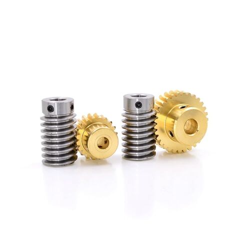 1MOD Rod 20 6mm Copper Worm Steel Worm D20 Reduction Ratio 20 25 30 40 50 60 Tooth Drive Worm Pinion(Worm Gear 20t 10mm) in Saudi Arabia