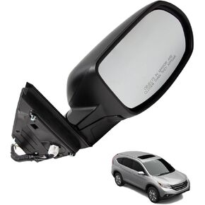 76208-T0A-A11 Right Passenger Side Mirror Fit for Honda CRV CR-V 2012 2013 2014 2015 2016 Replace HO1320268, Exterior Rearview Mirror without Heated, Manual Folding Power Adjustment Glass, 3Pin in Saudi Arabia