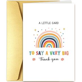 Goroar Cute Thank You Card for Women Men, Appreciation Gifts for Teacher Boss Friend Mom Dad in Saudi Arabia