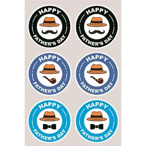 Father Day Sticker,2inch 90pcs Happy Father Day Sticker for Party Bag,Envelope in Saudi Arabia