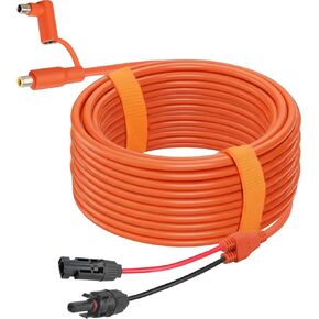 KSK MC4 Solar Cable with 7909 8020 | DC 8mm Adapter,Compatible with Jackery Explorer 160 240 500 1000 GZ Yeti BLUETTI Portable Power Station, Solar Panel,Solar Generator| 14AWG,20FT/6M in Saudi Arabia