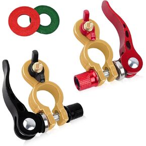 2 PCS Battery Terminal Connectors, Quick Release Auto Battery Cable Ends with Anti-Corrosion Pad, Pure Copper Batteries Terminal Clamps for Cars Trucks Caravans Boats in Saudi Arabia