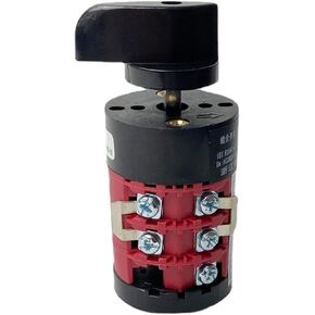 3 Position HZ5B-20/3 Changeover Rotary Cam Switch 20A 3 Poles Screws Terminals Silver Contact Electrical Control Circuit in Kuwait