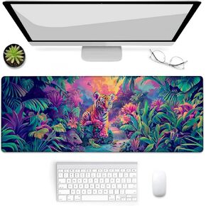 Basketball Gaming Mouse Pad, Mouse Pad, Desk Mat, Non-Slip Rubber Base MousePads for Computers Laptop Office School Home Accessories Decor Gifts 31.5" x 11.8" in Saudi Arabia
