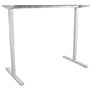 Ameriwood Home Bridgeport Electric Desk Frame, Silver in Saudi Arabia