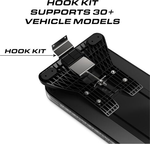 Feniex Lightbar | Hook Kit | Compatible with Feniex Fusion and Quantum Full-Size Lightbars | Emergency Vehicle Lightbar Bracket in Kuwait