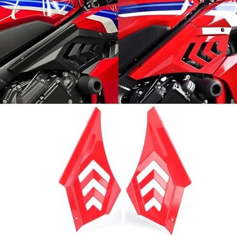 FOR CBR650R CBR650R 2025 2024 New Accessories Body Shark Side Panels Side Covers Fairing Surround Shell Left and Right Side Panels Fairing Cover Frame Shield Spoiler Cover (red) in Saudi Arabia